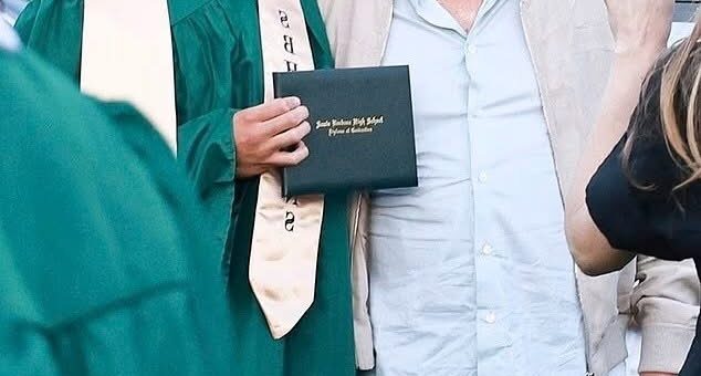 Tense Silence: Kevin Costner, Ex Christine Baumgartner Stay Separate at Graduation