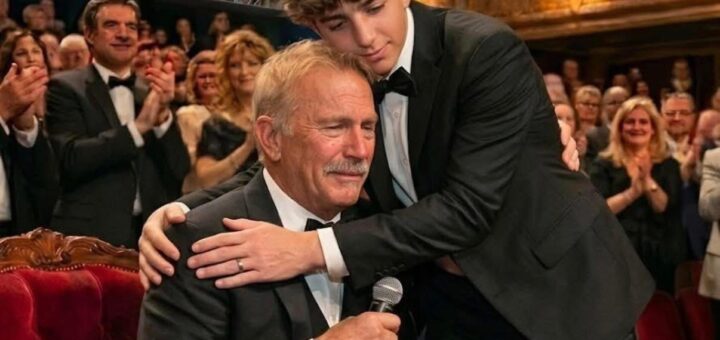 KEVIN COSTNER DIDN’T MOVE WHEN HIS SON, HAYES LOGAN COSTNER, SANG “ONLY GOD KNOWS WHY” — AND THE SILENCE SAID MORE THAN 30 YEARS OF STANDING OVATIONS.